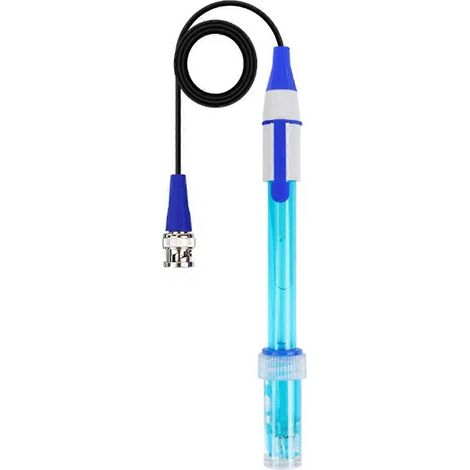 Kit de remplacement d'électrode de capteur de pH 0-14 avec connecteur BNC pour aquarium (1/5)