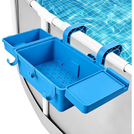Panier Rangement Piscine, Panier de Rangement Piscine Hors Sol Suspendu (1/5)