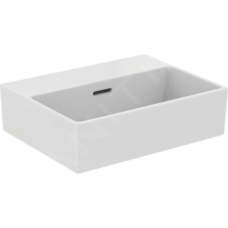 Ideal Standard Extra - Lave-main 45x35 cm, avec trop-plein, sans trou pour robinet, blanc T391601 (1/4)