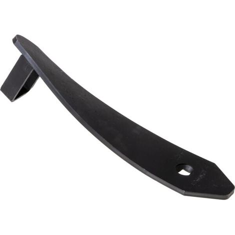 Placa gu铆a LH con soporte de retenci贸n para pata de 30 mm 80 x 8 x 425 mm UNIVERSAL 664428N (1/4)