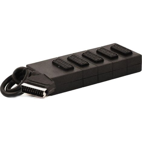 SCART Verteiler 5er Buchse ETT 310113