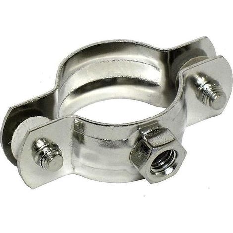 Piece Stainless Steel V4A Hose Clamp M8 Thread Industrial Pipe Fixing