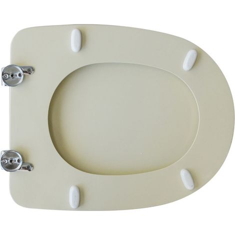 SIÈGE DE WC POUR CESAME VASO ARETUSA CHAMPAGNE FORMA 7 Dimensions : Champagne (1/2)