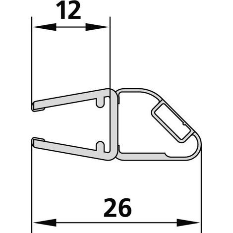 Kermi 6050972 4799 1x bande magnétique AIMANTée