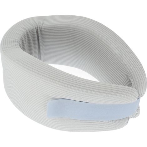 Collier cervical respirant, frais et doux, réglable et ergonomique, pour un soutien optimal du cou pendant le sommeil et le travail au bureau (taille M). (1/5)