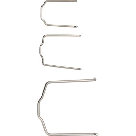 Pince de Retenue de Tuyau de Radiateur, 3 Pièces Ressort de Retenue de Tuyau de Radiateur 154 23 pour E39 E38 E60 E90 745Li X5 E46 325i 328i M3 540i 740iL 740i. (1/5)