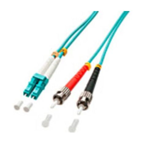 Câbles réseau et DAC LINDY Optic Cable LC/ST OM3 1m 50/125 Multimode (1/2)