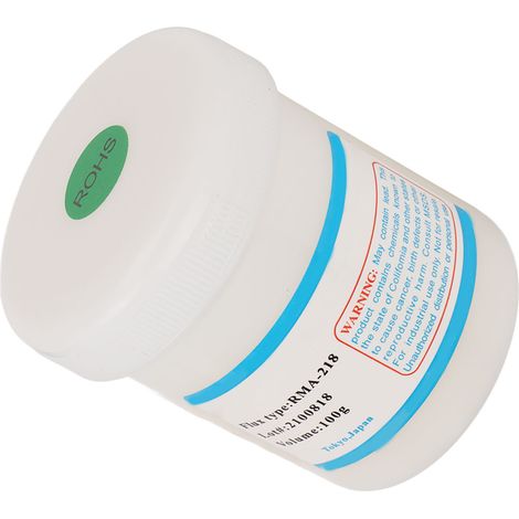 Pâte à souder Flux 100 g, propre, facile à étamer, moins de résidus, pour la réparation électronique (1/5)