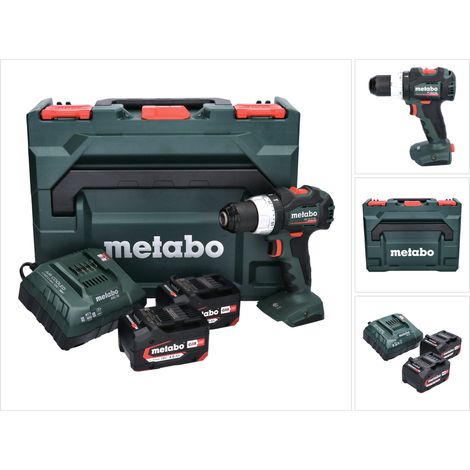 Metabo BS 18 LT BL Perceuse-visseuse sans fil 18 V 75 Nm Brushless + 2x batterie 4,0 Ah + chargeur + metaBOX