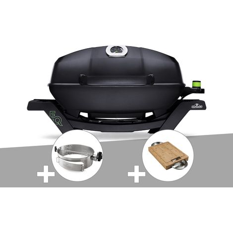 Barbecue électrique Travel Q PRO285E + Rôtissoire + Planche à découper - Napoleon