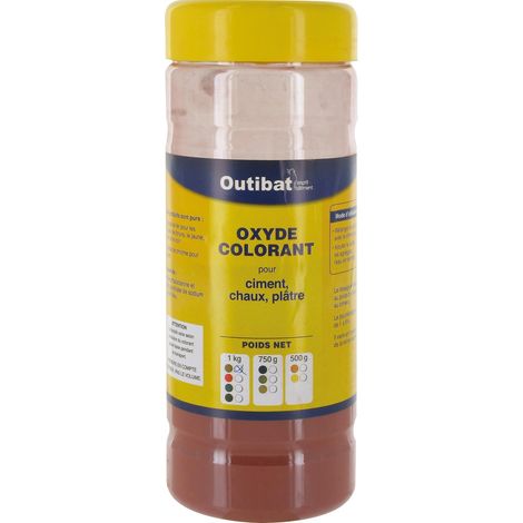 Farbstoff Zement Synthétique Dunkelrot 1kg