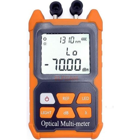 E-200 Portable Optical Multimeter Photometer with VFL, Test Range: -70 dBm to +6 dBm (1/4)