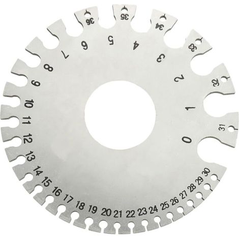 Jauge Épaisseur Câble Outil Mesure Diamètre Fil Précis (1/4)