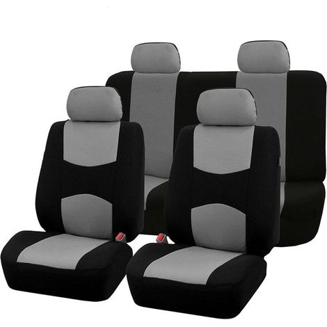 9 Pièces Housse Siège Auto, Spandex Respirant, Protection Complète, Pour Peugeot 106 à 807