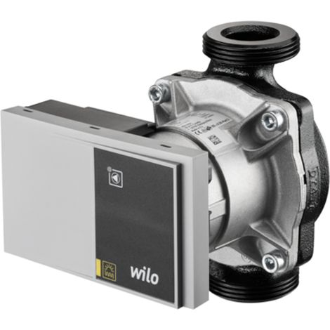 OVENTROP Pompa ad alta efficienza 130 mm con filetto di collegamento G 1 1/2 per Regusol-130 DN 25, Wilo PARA ST 25-130/7-50/iPWM2-9, 1360590