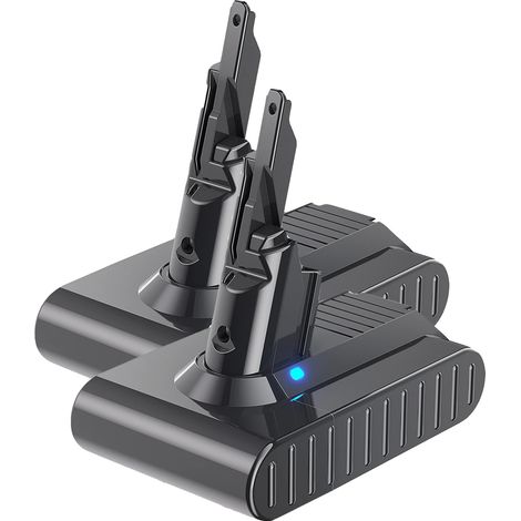 Batteria, capacità 6000 mAh, compatibile con diversi modelli, V7 6.0 2Battery (1/2)