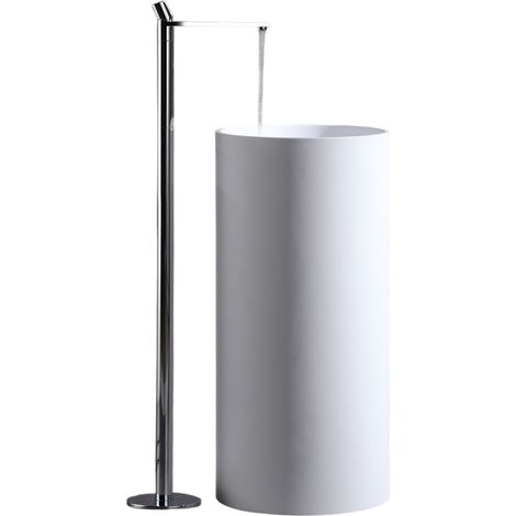 BERNSTEIN - Miscelatore a colonna per lavabo totem 8046 - cromo o nero opaco Cromo cromo