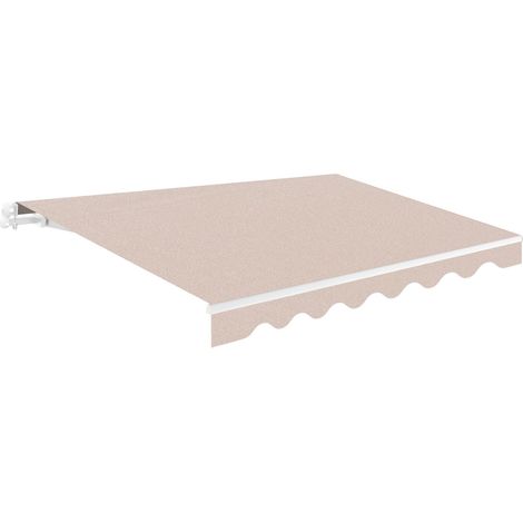 Lona de recambio para toldo Wasabi 2,5 x 2 m Beige arena poliéster