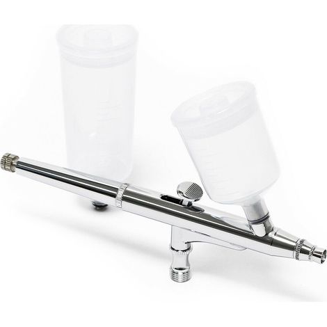 Aerografo professionale doppio ugello-regolazione ago 0,3 mm 160000788