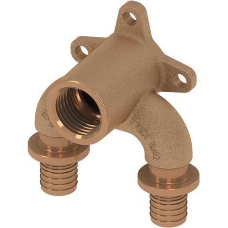TECEflex U-Doppel-Wandscheibe RG druckverlustopt. d= 16mmx1/2 IGx16mm (1/5)