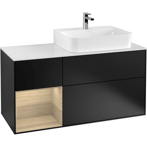 Villeroy & Boch F141PCPD Meuble sous-lavabo Finion F14