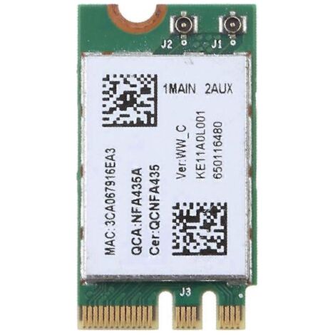 Carte adaptateur sans fil légère pour QCA9377 QCNFA435 802.11AC 2,4 GHz/5 GHz NGFF (1/5)