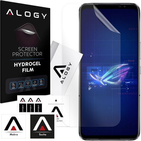 Película de hidrogel para protector de pantalla de Asus ROG Phone 6/6 Pro Película de hidrogel Alogy (1/4)