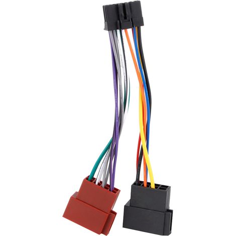 Câble d'adaptateur ISO 16 broches vers Mini ISO 8 broches pour autoradio Pioneer 2003+ (1/5)
