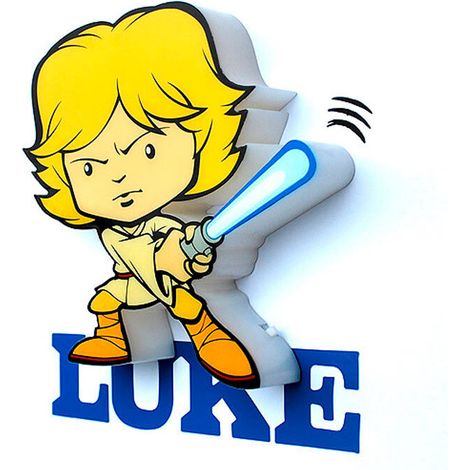 Lampara 3D Light FX mini Luke Skywalker Star Wars