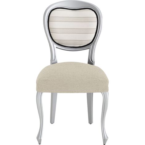 Housse de chaise Pack 2 Dorian C/1 sans dossier