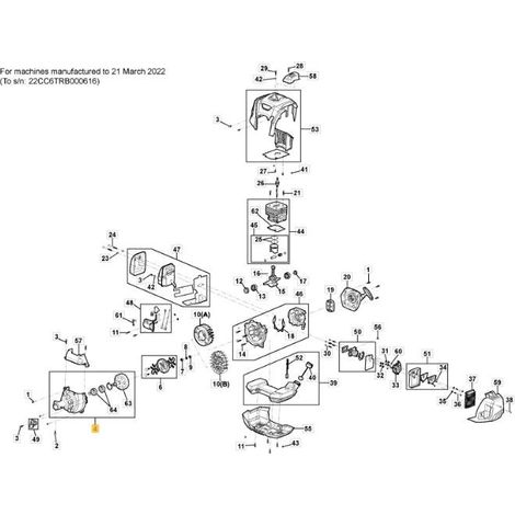 SOPORTE TRANSMISION SBC 646-656 DX ORIGINAL STIGA - 118805145/0
