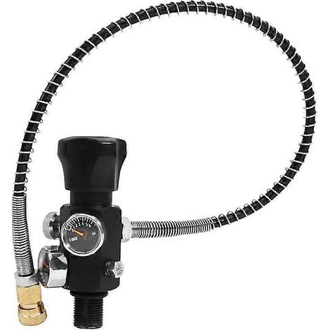 Station de remplissage HPAT M18X1.5 - Valve de charge de réservoir à double manomètre (1/5)