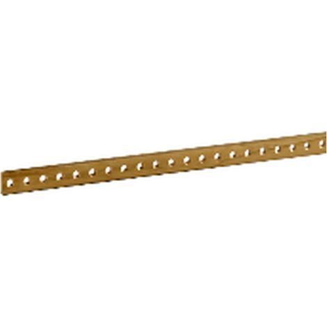 SPACIAL 1000 mm Bronze-Erdungsleiste mit M5-Befestigung und kompaktem Profil