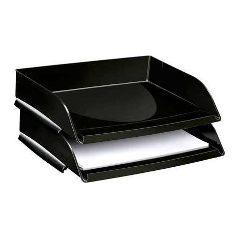 Bandeja sobremesa cep plastico negra 351x260x69 mm
