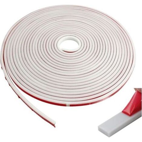 10m Baguette de Finition pour Plan de Travail Cuisine, Bordure Adhésive Moulure Murale Autoadhésive, Souple Moulure Plafond, Joints de Mur pour Carrelage de Carrelage, Coin, Cadre Photo (1/4)