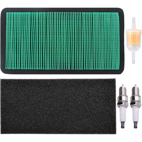 Kit de filtro de aire para tractor cortacésped Honda GCV520U GCV530 GCV530U GXV520U GXV530 GXV530U GXV530R con motor 74425 74434 81245 81250 81270. Reemplaza las piezas 17211-Z0A-013 y 17211-Z0A-003.