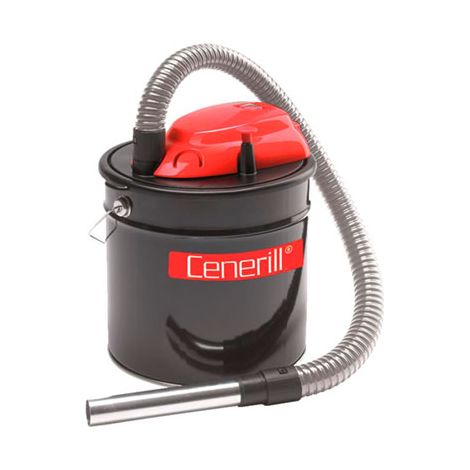 Aspirateur à cendres Cenerill 18 L 1000 W pour aspirer les cendres froides des cheminées, des poêles à bois ou à granulés