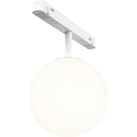 Spot rail 1 phase blanc verre LED 5W 3000K Maytoni (1/5)