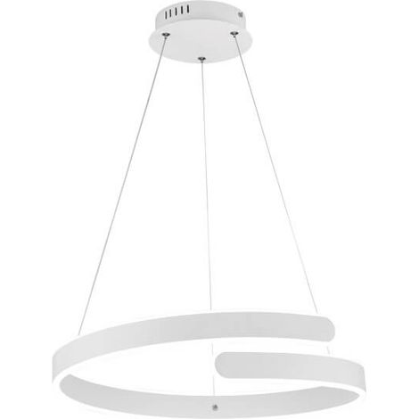 Suspension LED PARMA blanche Ø50cm 37W 4000K RL 4500lm (1/3)