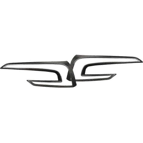 Enjoliveur de feu arrière en fibre de carbone véritable pour Tesla Model 3 Highland 2024, protection de feu stop arrière, accessoires extérieurs (1/5)