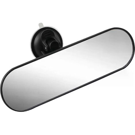 220 x 65 mm Universal-Rückspiegel für Pkw und Lkw, Innenspiegel mit Saugnapf, hochauflösendes Design, großes Sichtfeld (JXLGV) (1/5)
