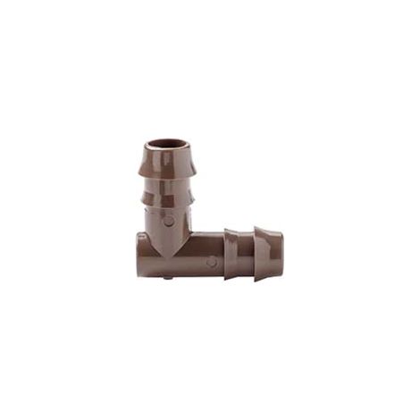 Raccordo Innesto Gomito per Tubo Collettore da 14 MMX16 2 Blister