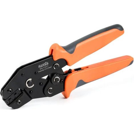 Pinza manuale terminali non isolati range 0,5-2,5 mm2 (20-14 AWG) (1/5)