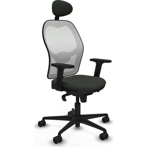 piqueras-y-crespo Chaise de bureau professionnelle noir (1/3)