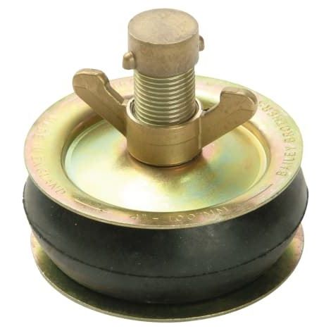 2566 Drain Test Plug 250mm (10in) - Brass Cap BAI2566