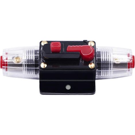 Alimentation par fusible automobile 150 A CC pour systèmes audio de voiture et sièges de sécurité pour enfants, compatible avec les tubes fusibles, les disjoncteurs et les boîtes à fusibles. (1/5)