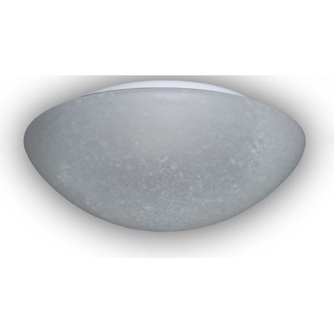 LED Deckenleuchte / Deckenschale rund, Glas PERGAMENT, Ø 35cm (1/4)