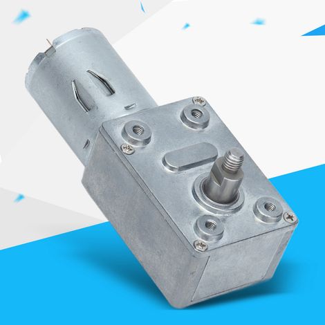 Moteur à réducteur en fer forgé, moteur de hotte aspirante, moteur à courant continu, moteur autobloquant, JGY-370 DC6V 40 tr/min (1/5)
