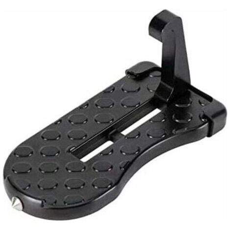 Pédale de Voiture Pliante Marchepied Universel, Pédale de Crochet de loquet de Porte de Porte de Voiture, Pédale Auxiliaire Avec Safety Hammer(167.5cm)