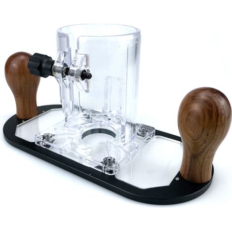 Table de Montage Fixe avec Capot Transparent pour Défonceuse – Support pour Fraisage, Rainurage et Découpe (1/5)